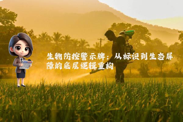 生物防控警示牌：从标识到生态屏障的底层逻辑重构
