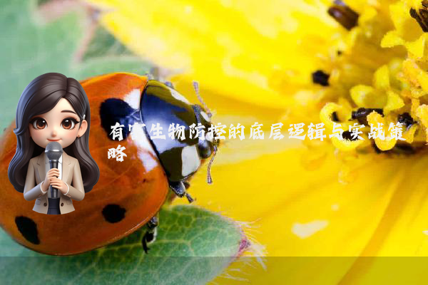 有害生物防控的底层逻辑与实战策略